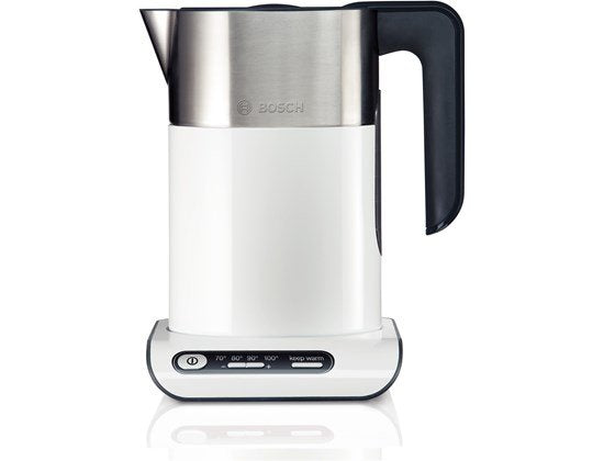 EAN 4242002824628 - Bosch TWK8611P tetera eléctrica 1,5 L 2400 W Antracita, Acero inoxidable, Blanco imagen 2
