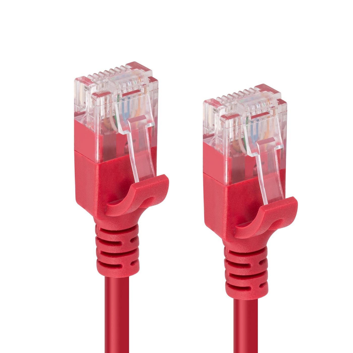 U/Utp Cat6a Slim 0.15m Red