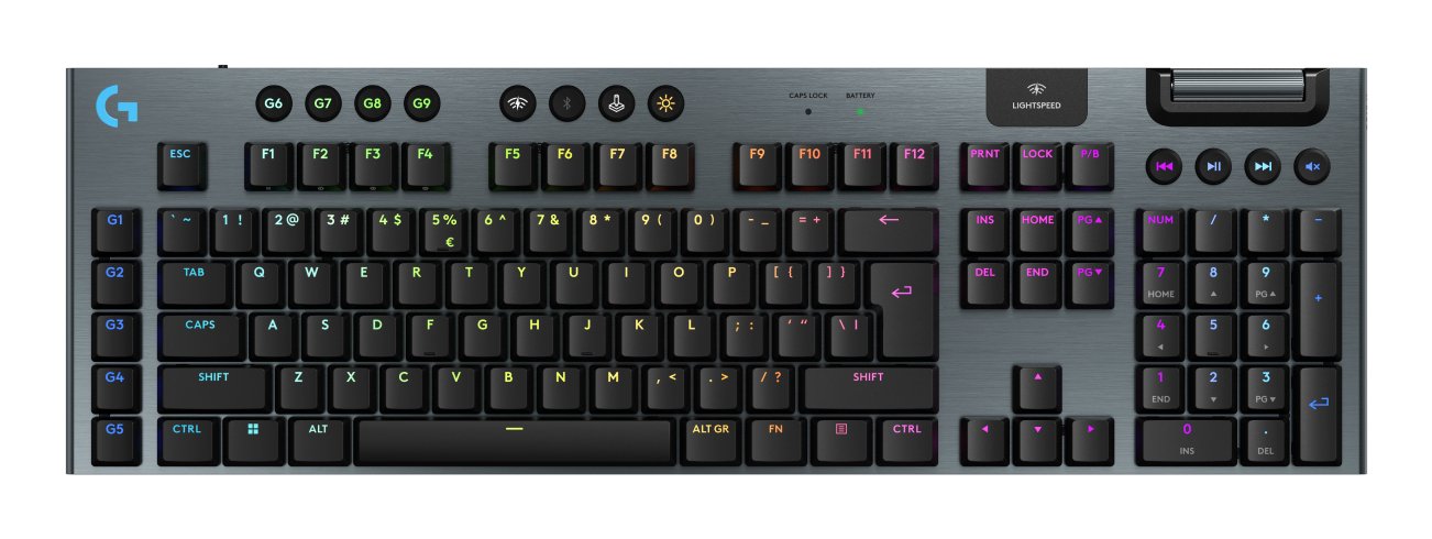 Logitech G915 X Lightspeed Wireless Gaming Keyboard Negro (Us)