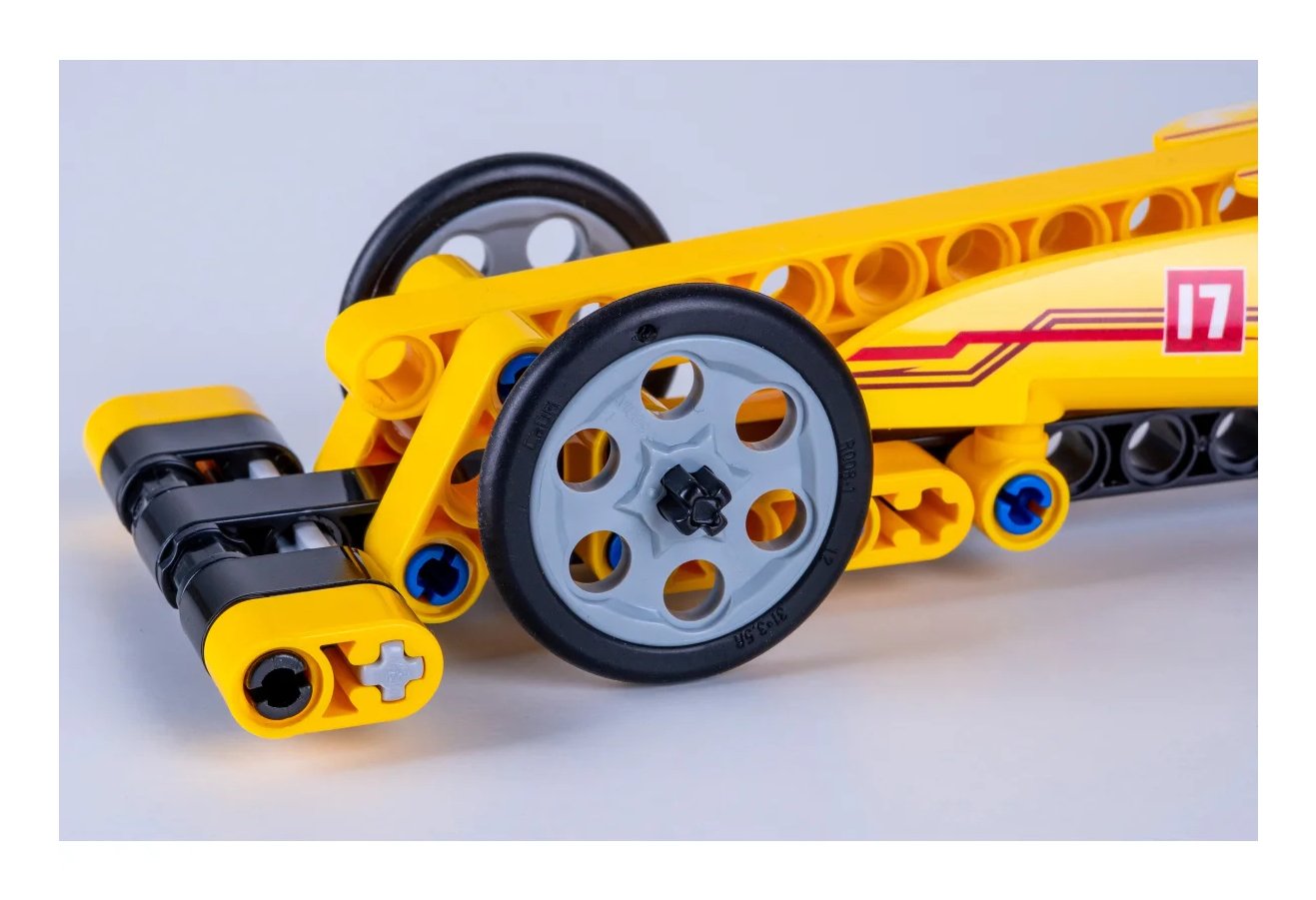 Jamara Cada Drag Racing 1:24 Bricks Amarillo