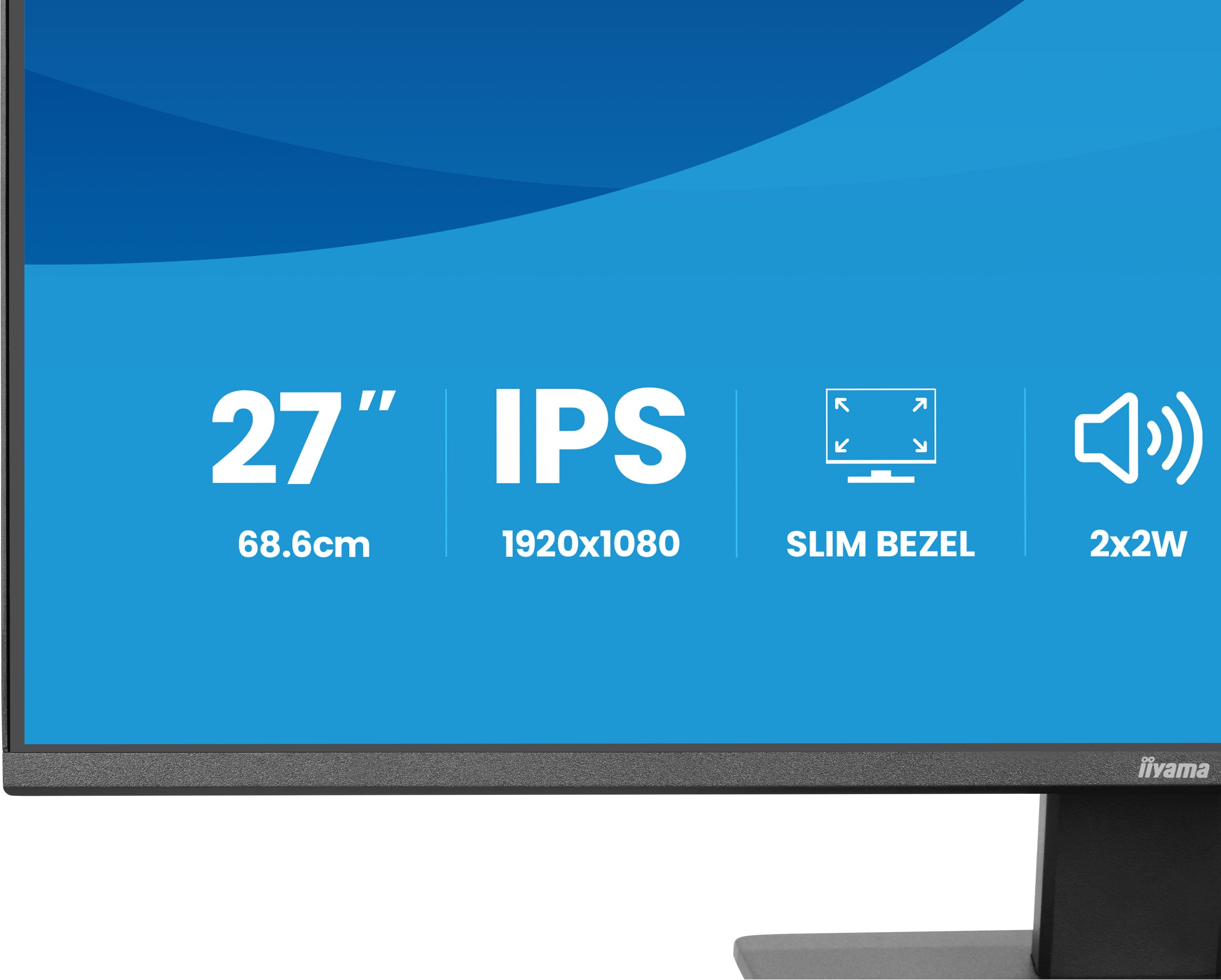 Iiyama 68.6cm 27" X2793hsu-B1 16:9 Hdmi+Dp+2xusb Ips