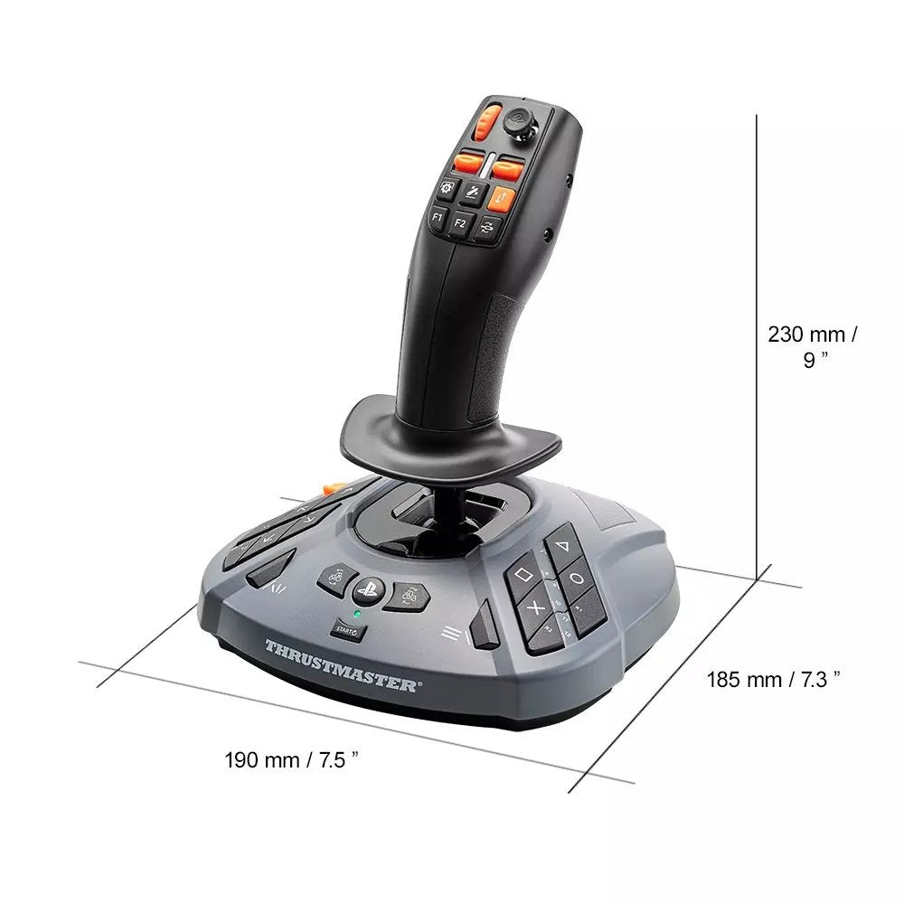 EAN 3362934112684 - Thrustmaster SimTask FarmStick Negro Palanca de vuelo Analógico/Digital PC, PlayStation 5 imagen 3