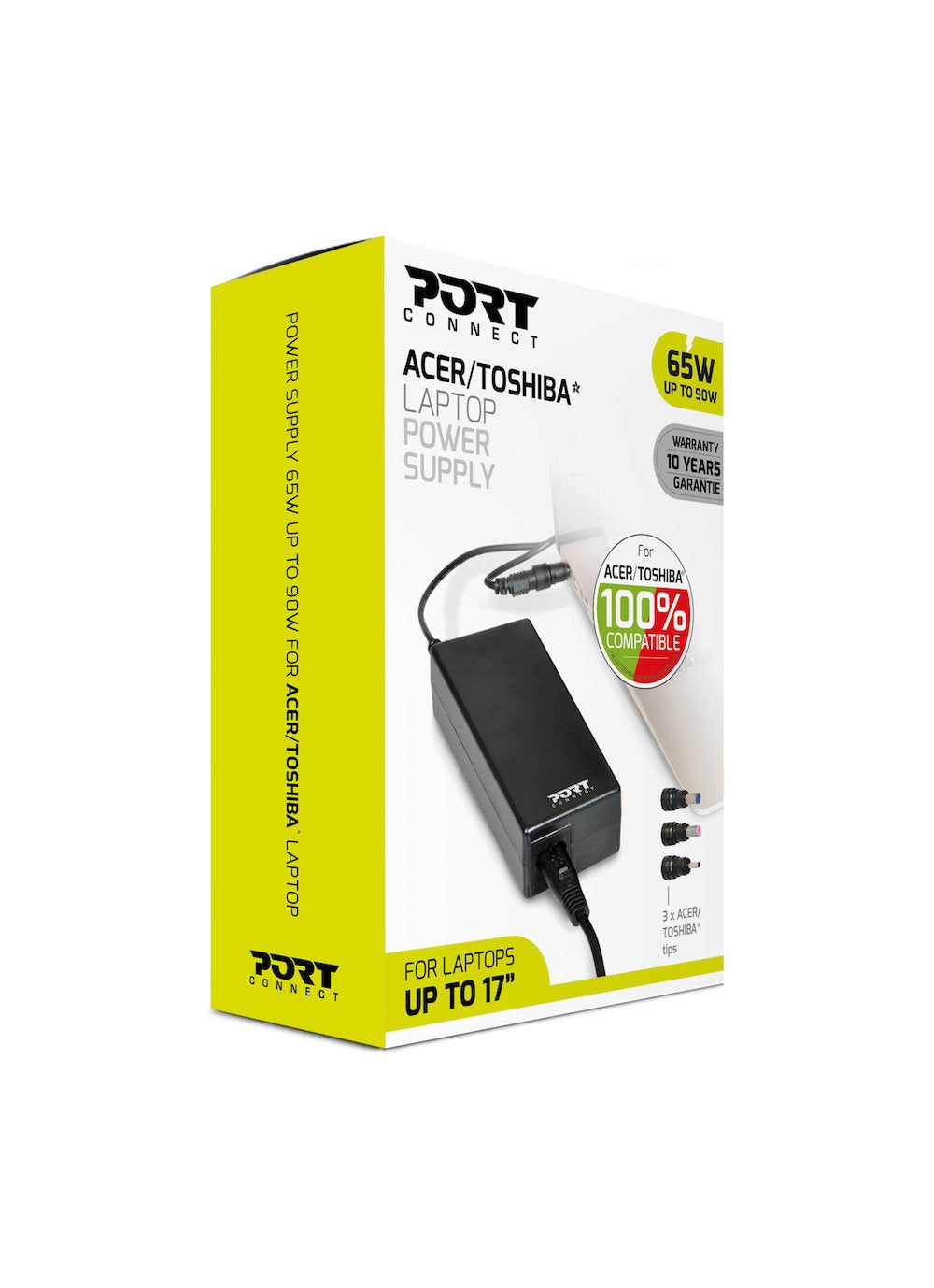 Cargador Port Power Supply 65 W - Acer/Toshiba - Eu