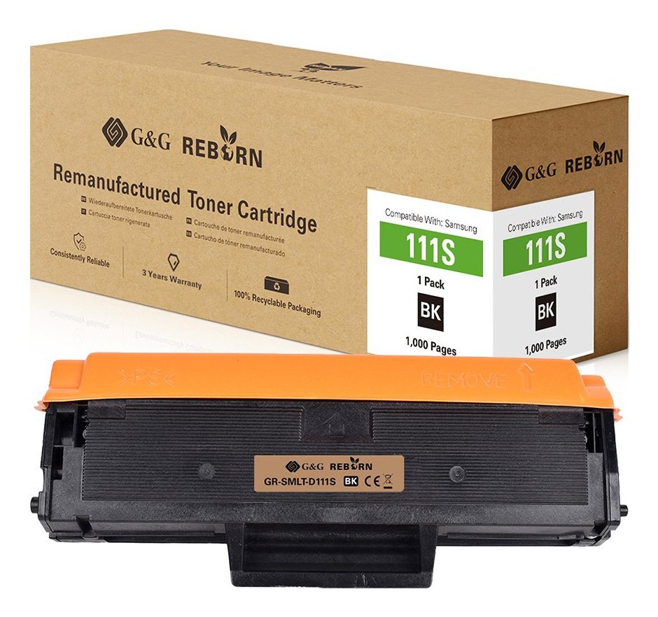 G&G Reborn-Toner Compatible Con Samsung Mlt-D111s