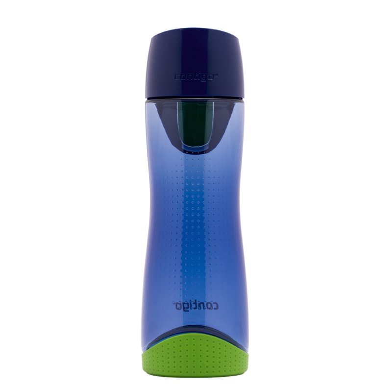 Botella Contigo Swish , Uso Diario, Fitness, Senderismo, Deportes 500 Ml Polipropileno (Pp) Azul