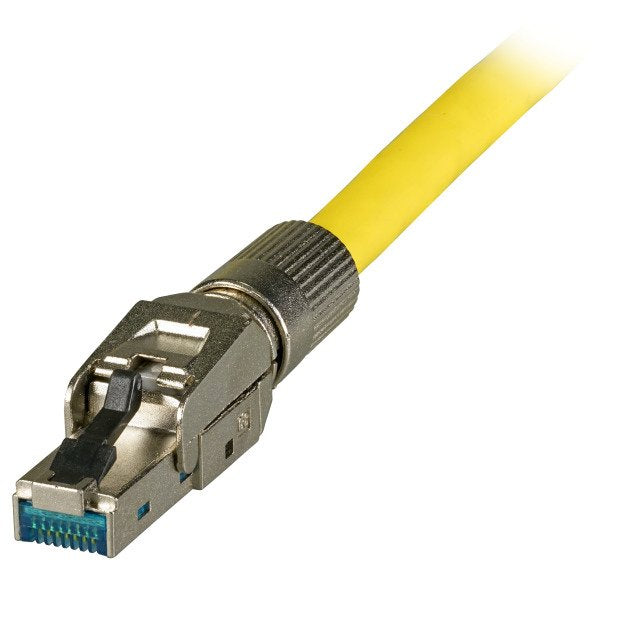 Feldkonfektionierbarer Stecker,Rj45 Cat.8 Class 1 Awg22 - 27, Zinkdruckgu