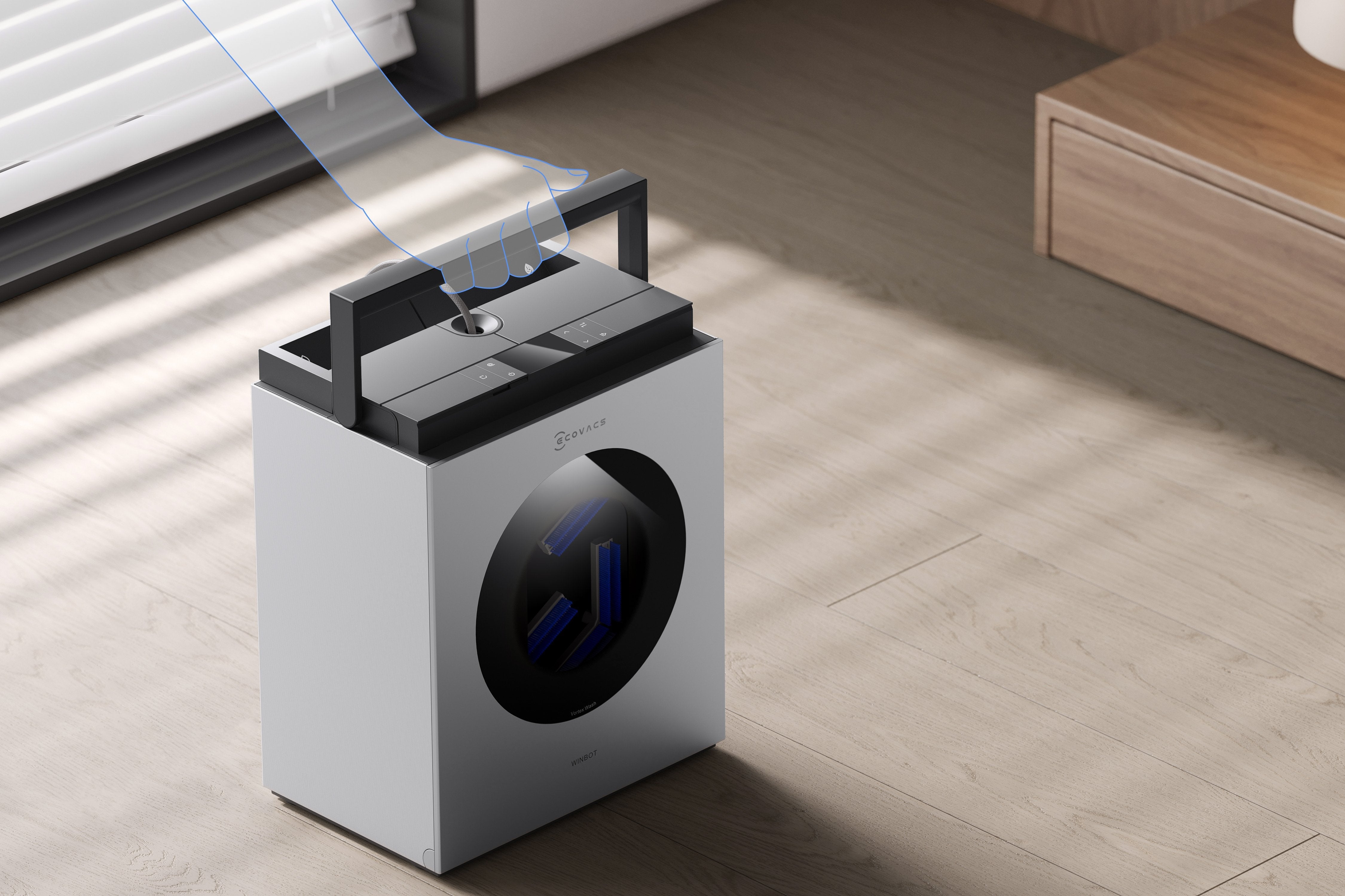 Ecovacs Winbot Silver W3 Omni (Winbot W3 Omni)