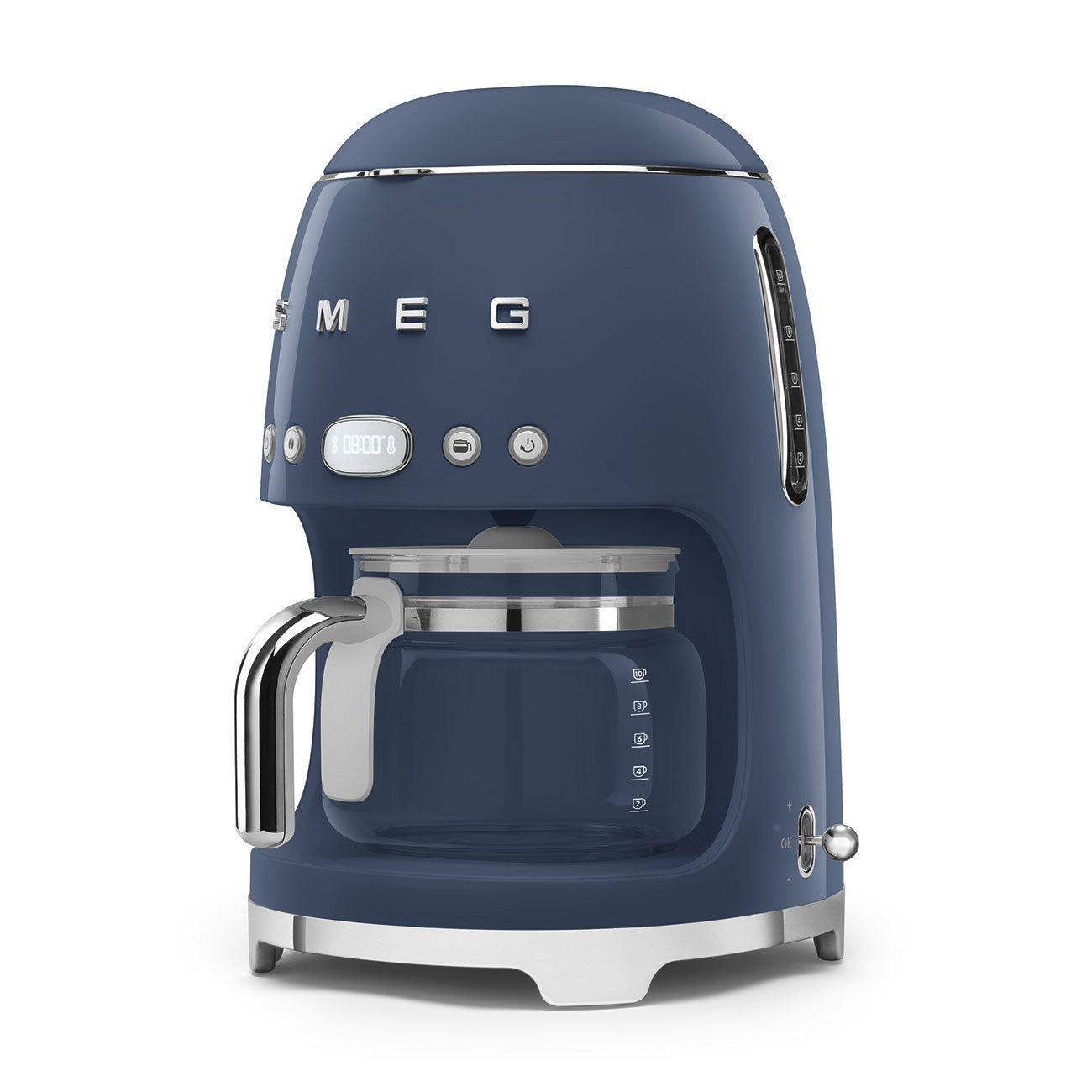 Smeg Filterkaffeemaschine Dcf02nbeu, Karaffe 12 Tassen, 1050w, Navy Blue