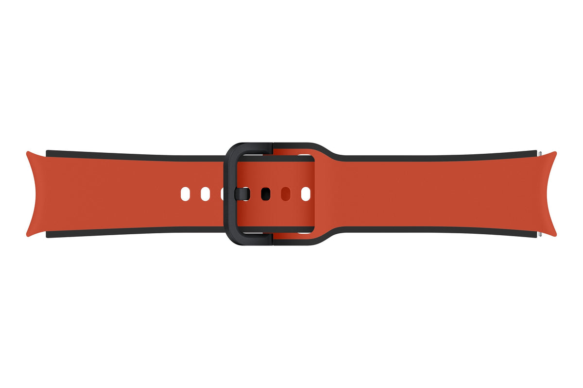 Et-Str90sre Samsung Galaxy Watch 4 4 Classic 5 5 Pro Dvoubarevný Sportovní Remínek 20mm S M Rojo