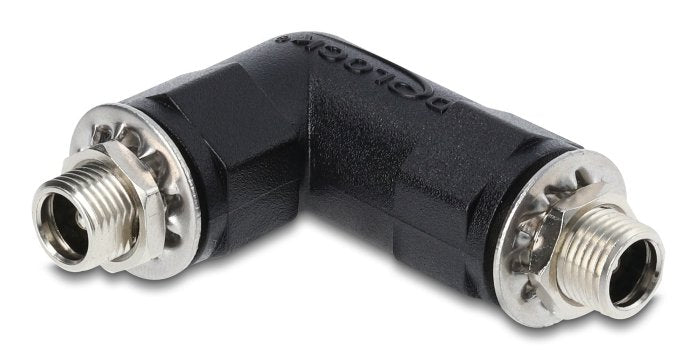 Delock Hohlmacho Adaptador Dc 5,5 X 2,5 Mm Hembra Auf Hembra Con Gewinde Gewinke