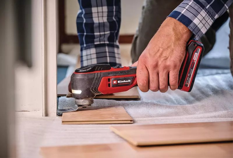 Einhell Professional Acku Herramienta Multifuncional Tp-Mg 18 Li Bl-Solo, Red/Negro De 18 Voltios, Sin Batería Y Cargador, Incluidos Accesorios 4465190