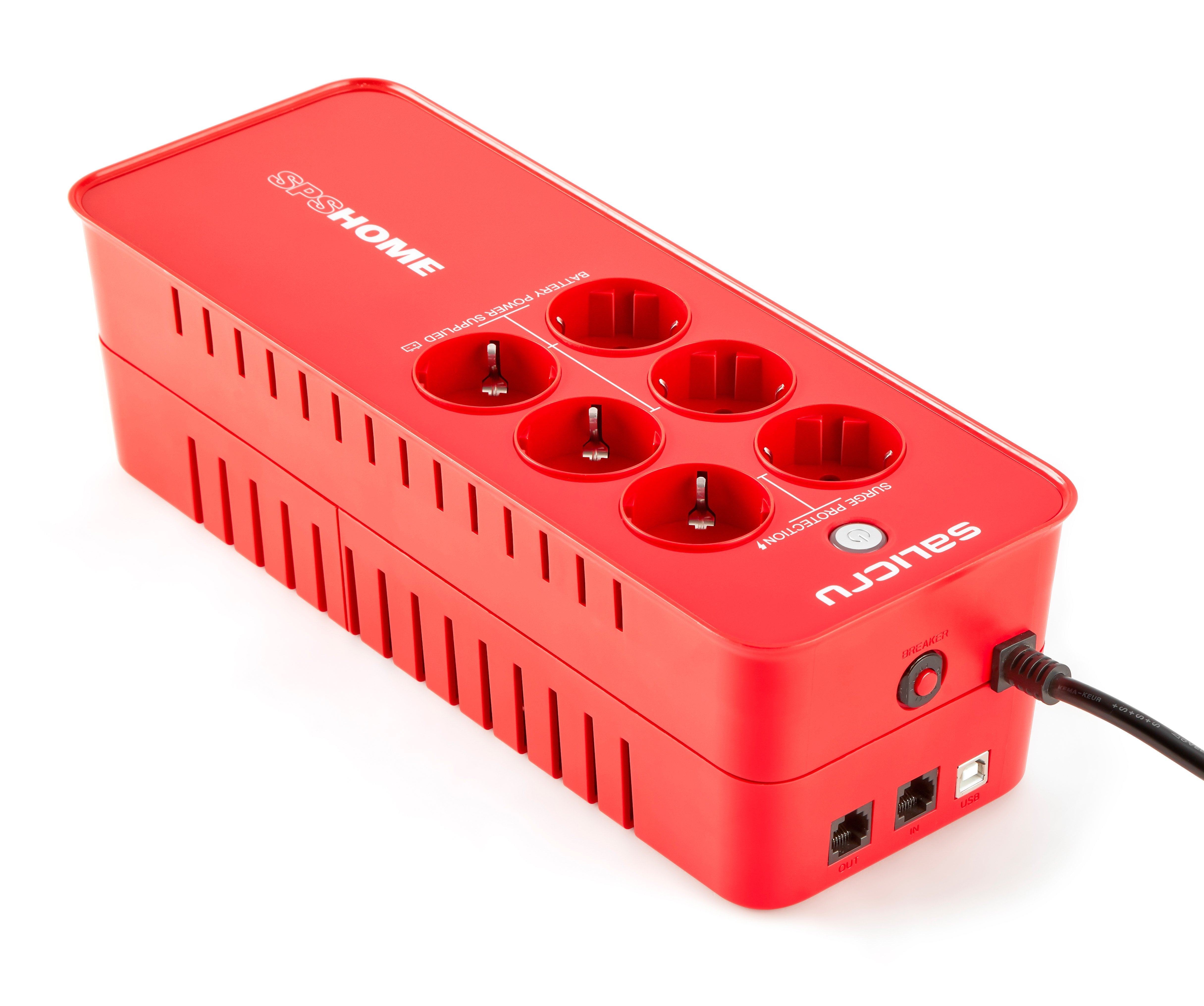 Sai Offline Salicru Sps 650-Home 650va-360w 6 Salidas Formato Bloque
