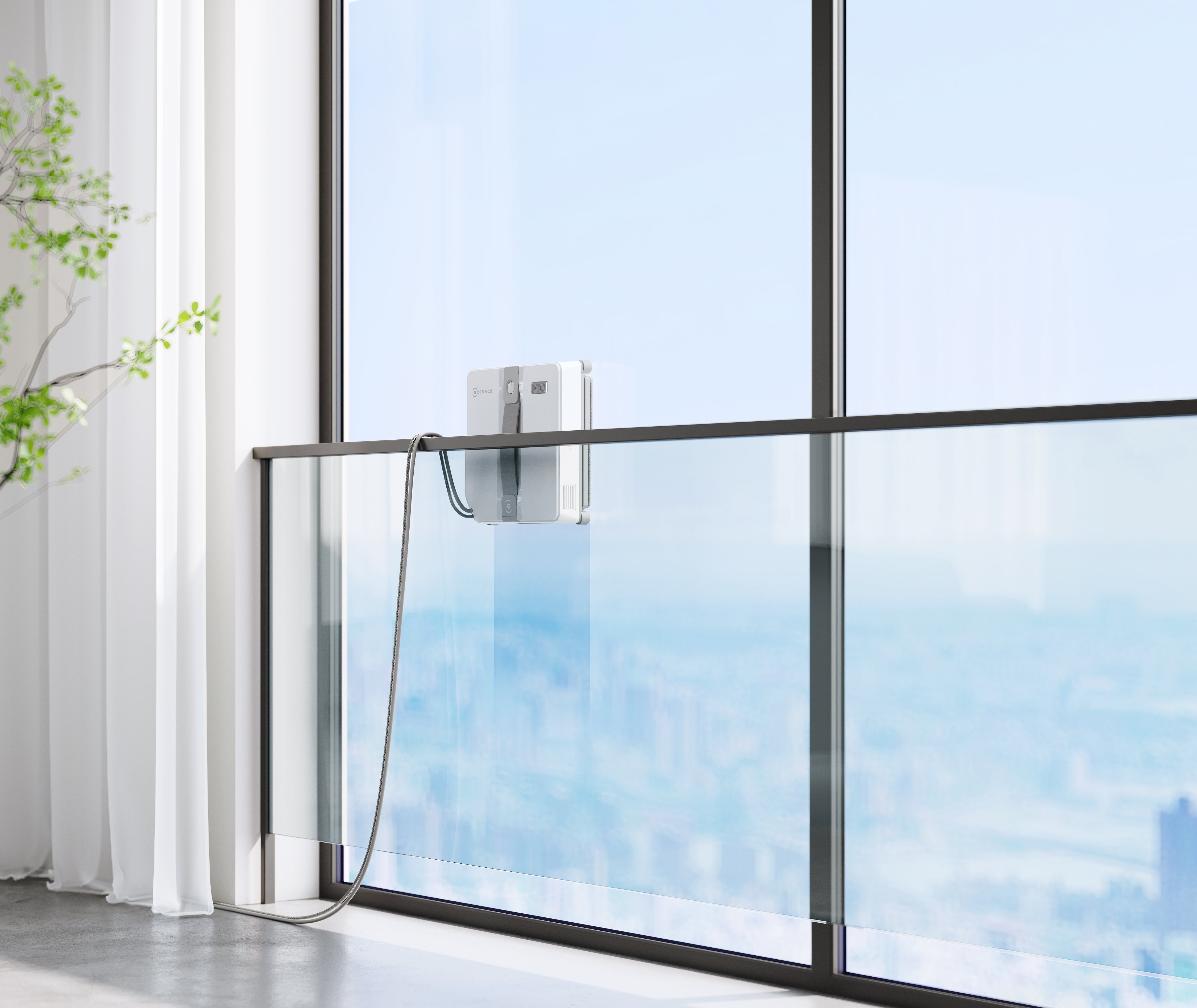 Ecovacs Ecovacs Winbot Fensterroboter Mini Gris Wg841-01td