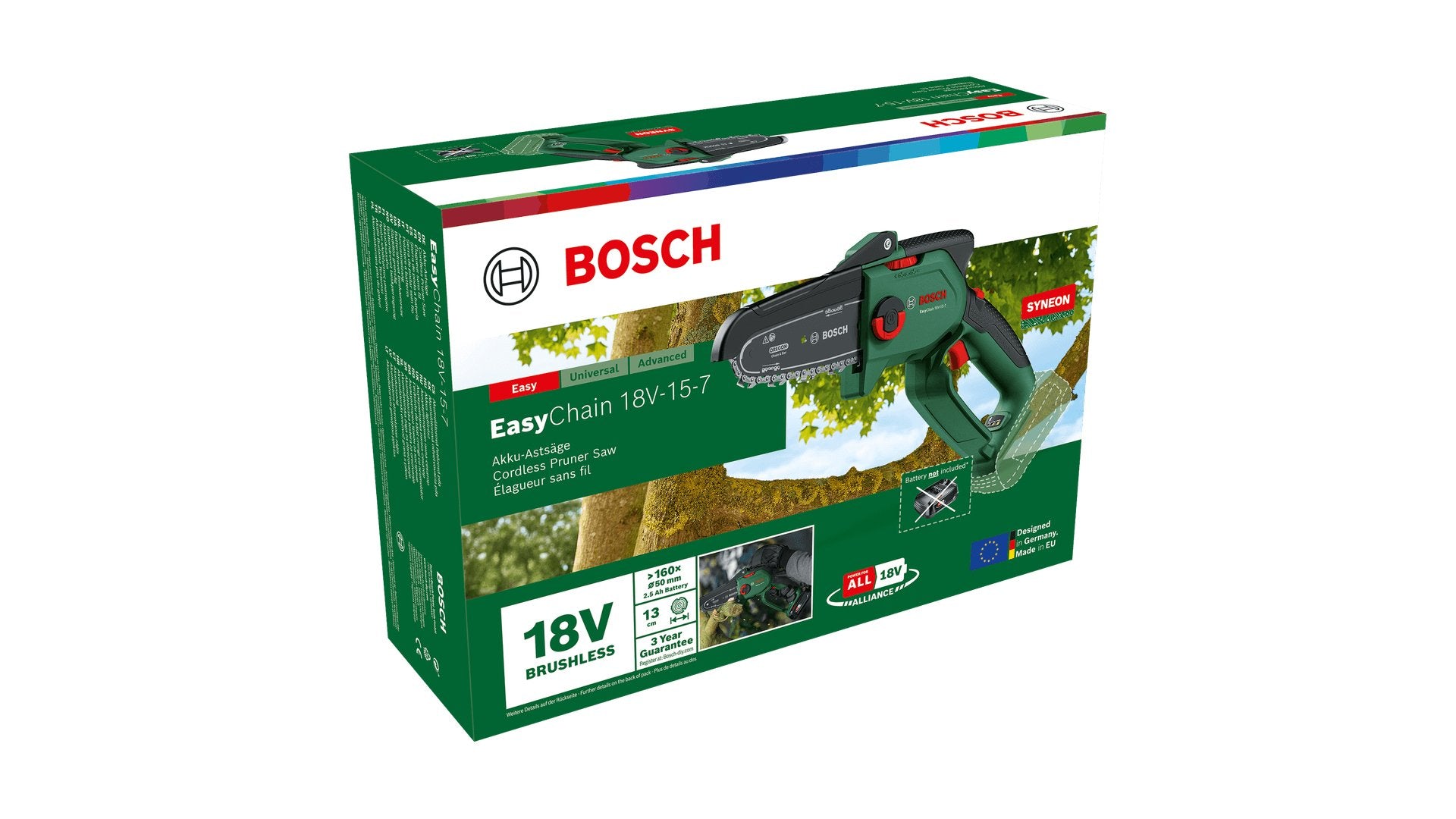 EAN 4059952640532 - Bosch EasyChain 18V-15-7 Negro, Verde imagen 9