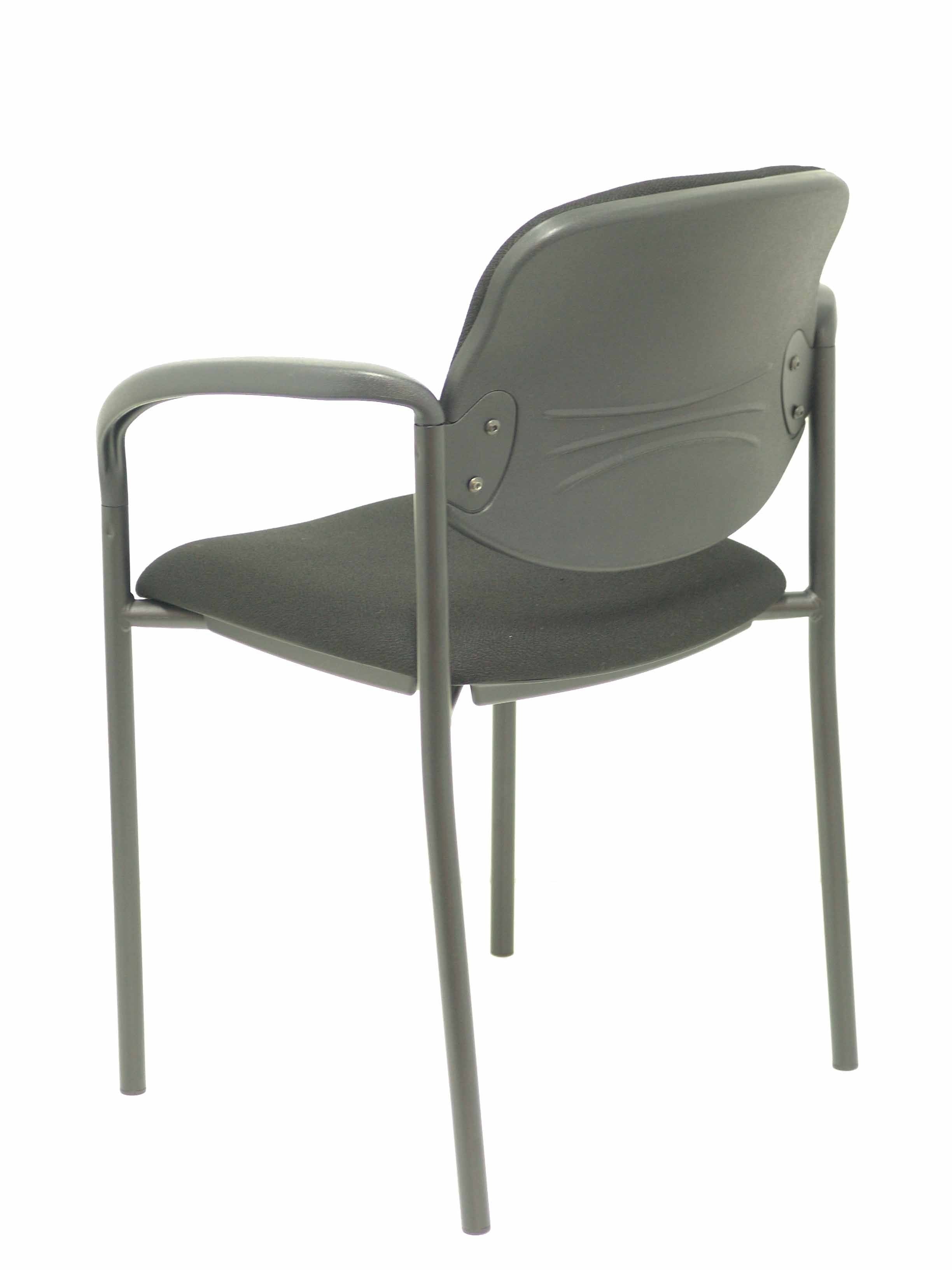 Silla Fija Villalgordo Bali Negro Chasis Negro Co