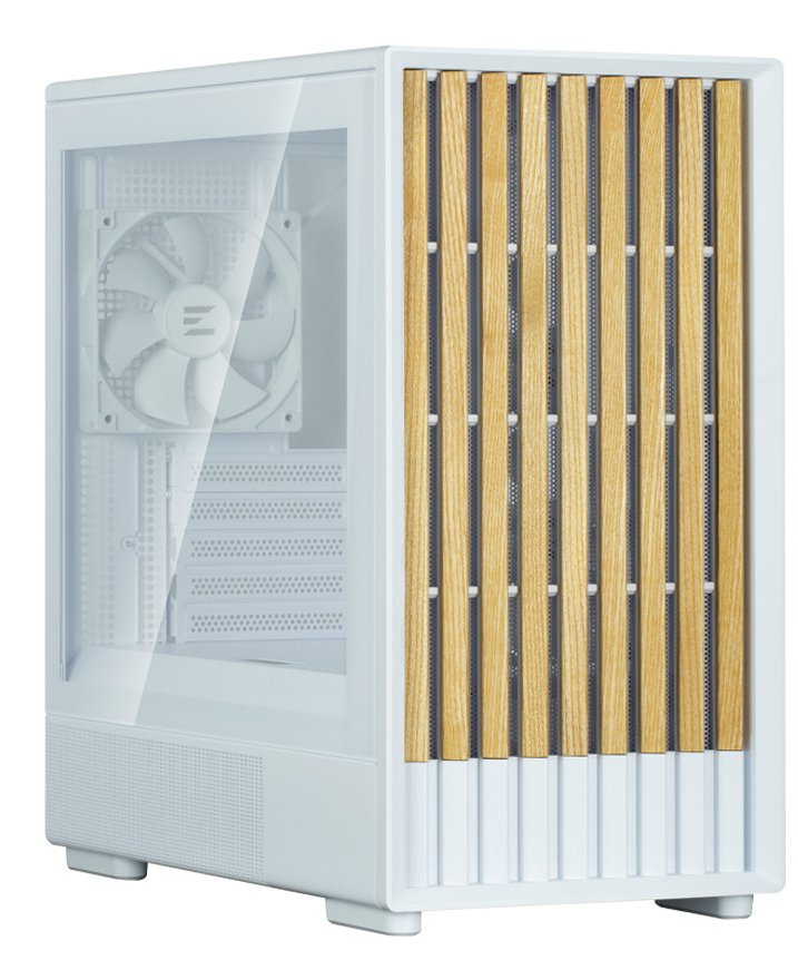 EAN 8800263650385 - Zalman P10 NAMU WHITE carcasa de ordenador Mini Tower Blanco imagen 2