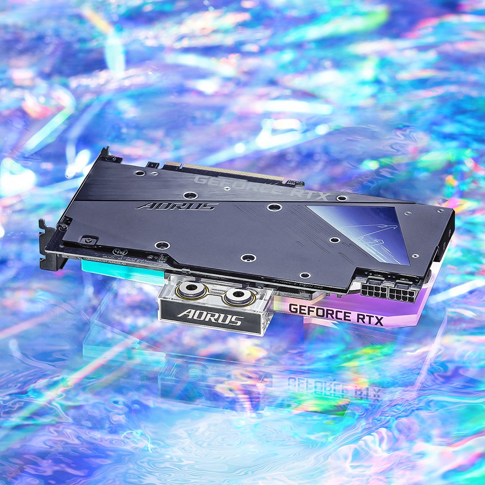 Vga Gbt Rtx3080 10gb Xtreme Waterforce Wb 10g