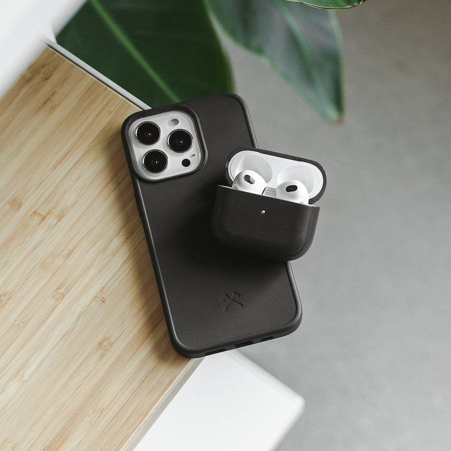 Woodcessories Bio Funda Magsafe Negra Iphone 14 Pro