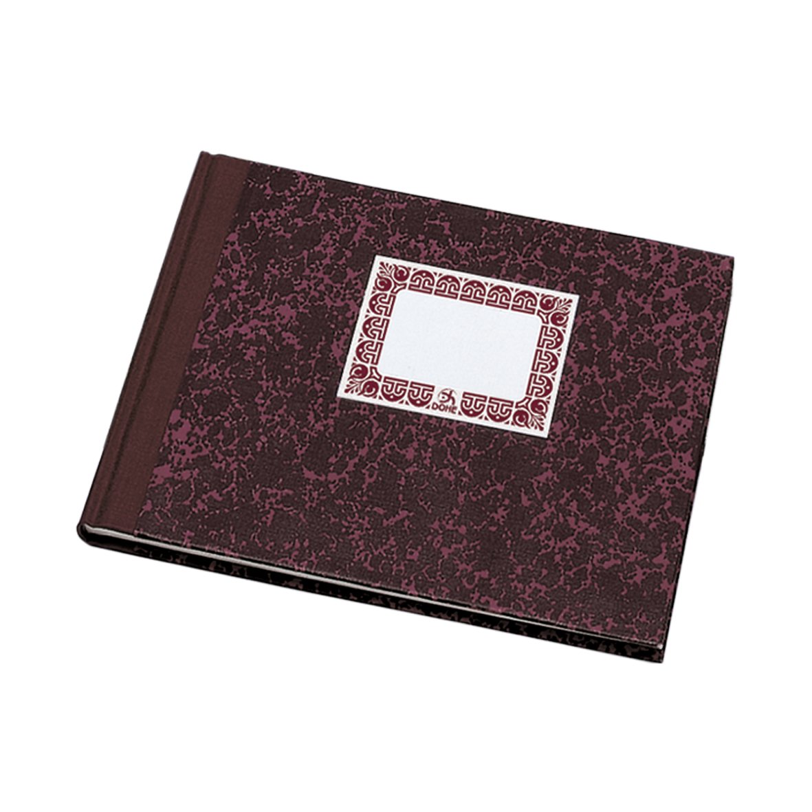 Dohe Cuaderno Cartoné Caja Cuarto Apaisado Burdeos 70gr 100h