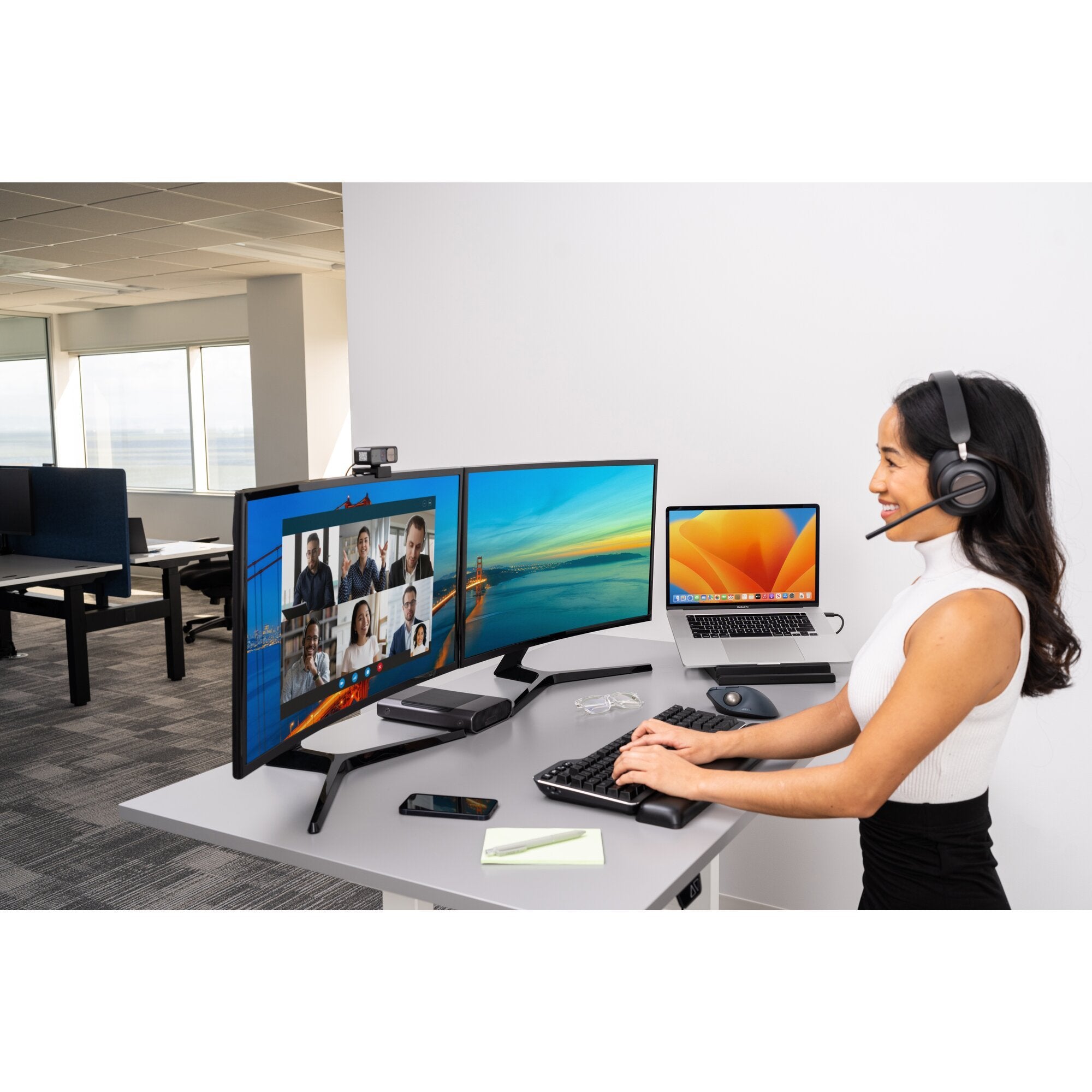 EAN 0085896834526 - Kensington H3000 Inalámbrico Diadema Juego USB Tipo C Negro imagen 57