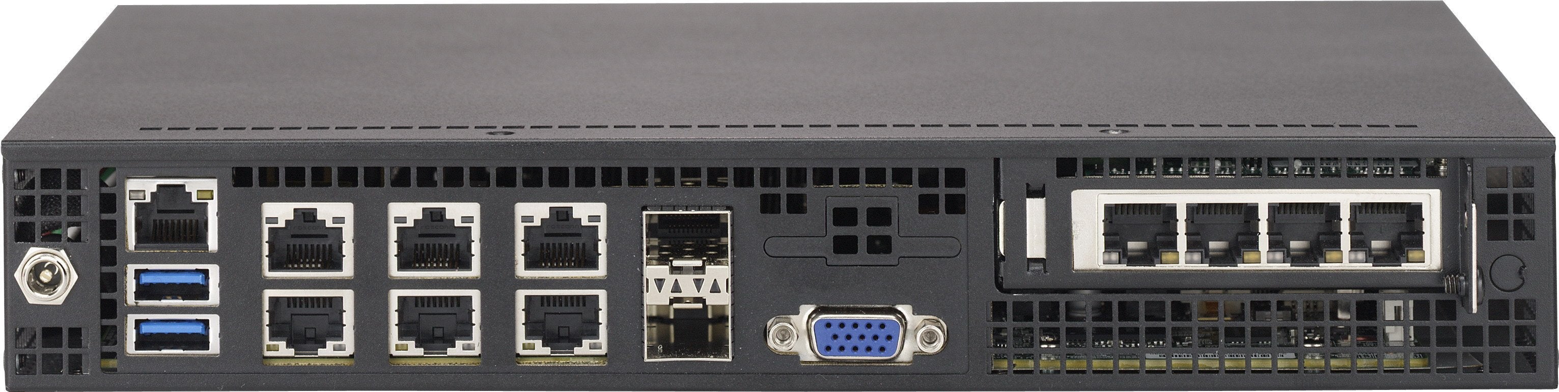 Supermicro Cse-E300 Carcasa De Ordenador Estante Negro