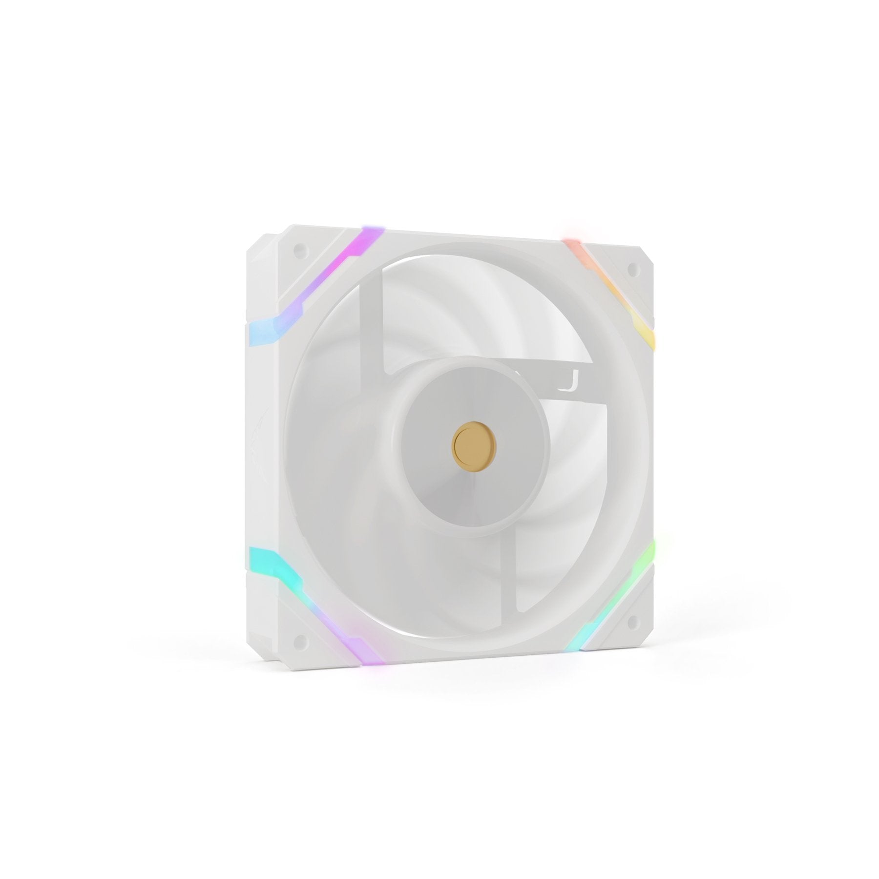 Ventilador  Valkyrie X12r Argb 120, De Caja Blanco Vk-Fanx12rw