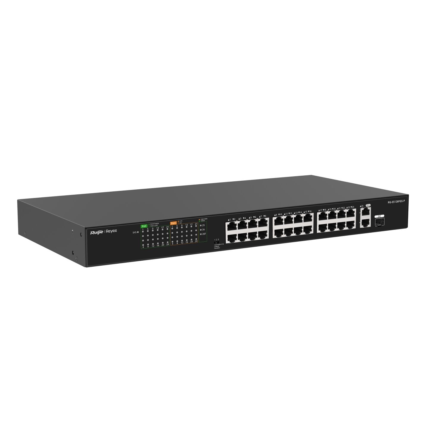 Switch Ruijie Unmanaged 24 Rj45 Poe 1 Sfp Combo