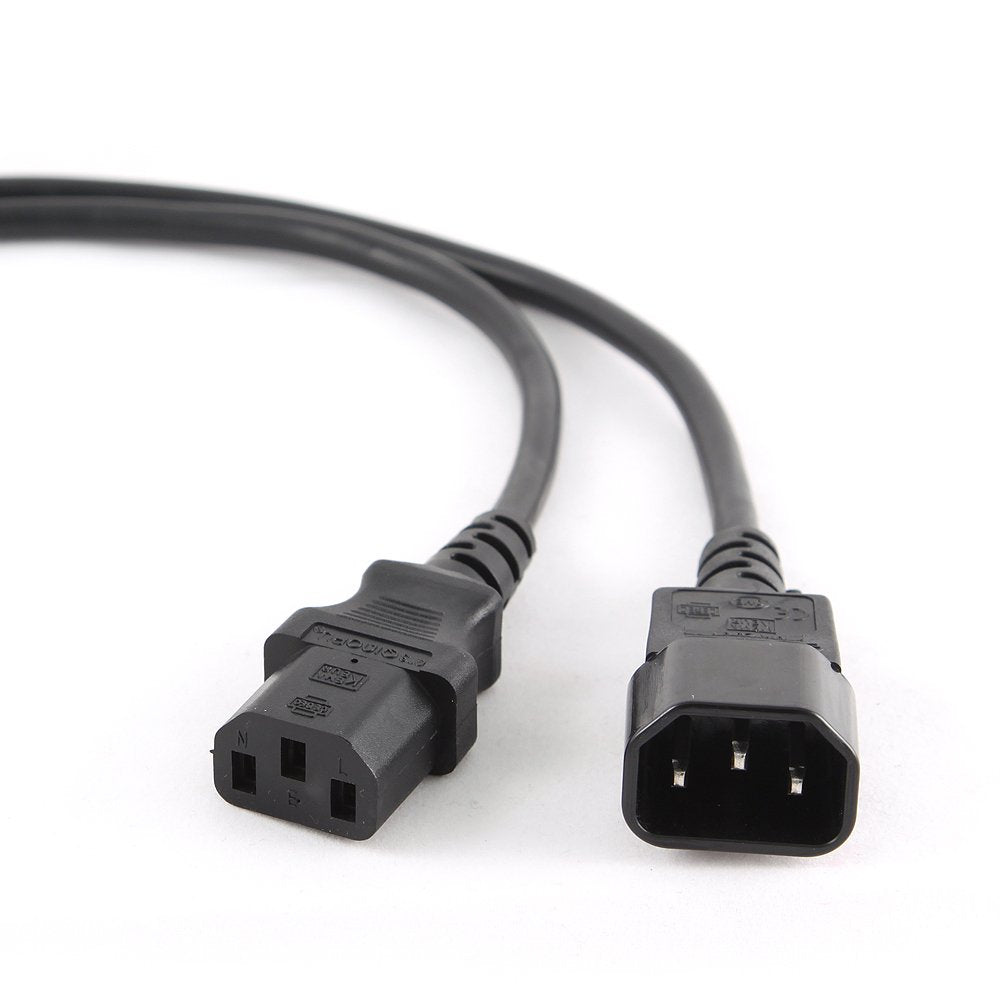 EAN 8716309011310 - Gembird PC-189 cable de transmisión Negro C14 acoplador imagen 1