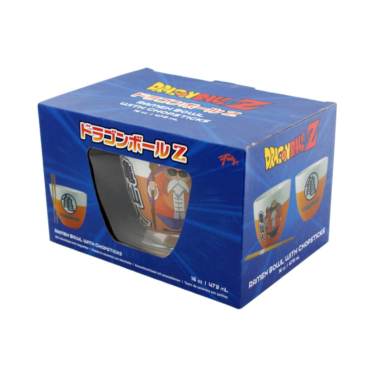 Bowl Ramen + Palillos Dragon Ball Z 470ml