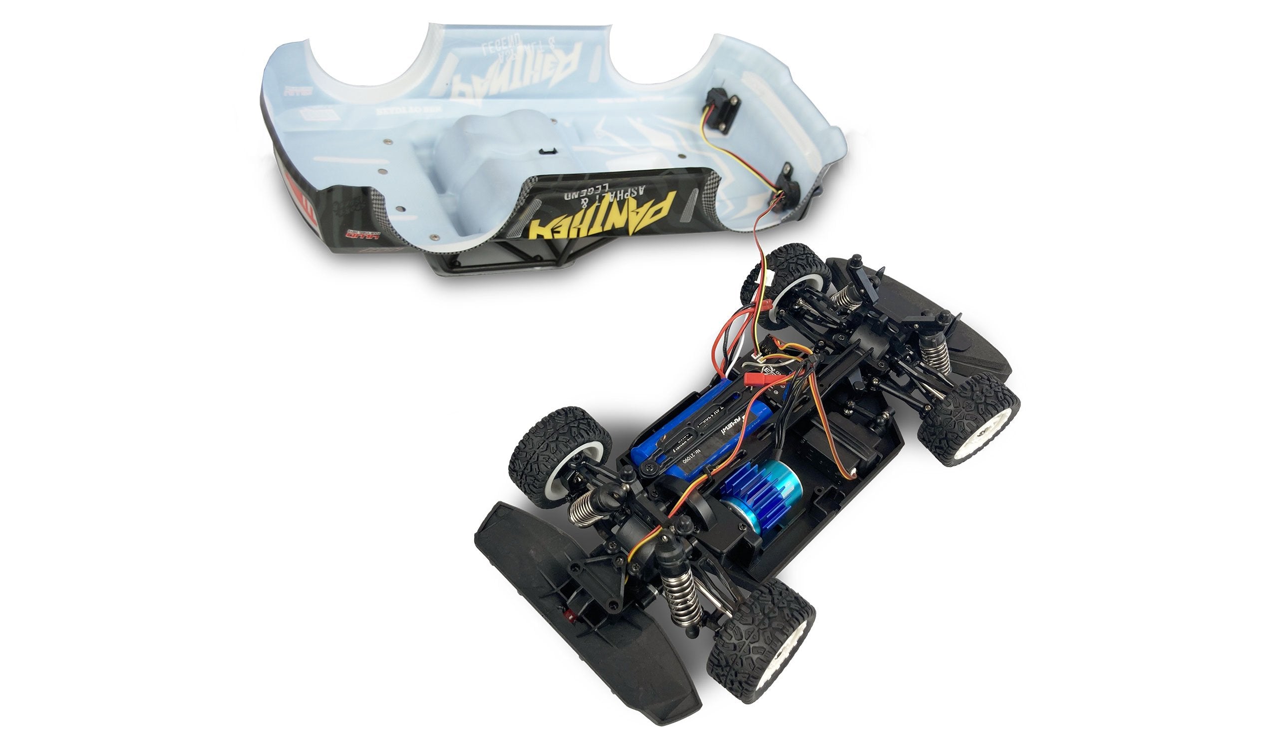 EAN 4260677956260 - Amewi Panther Pro modelo controlado por radio Coche de carreras Motor eléctrico 1:16 imagen 5