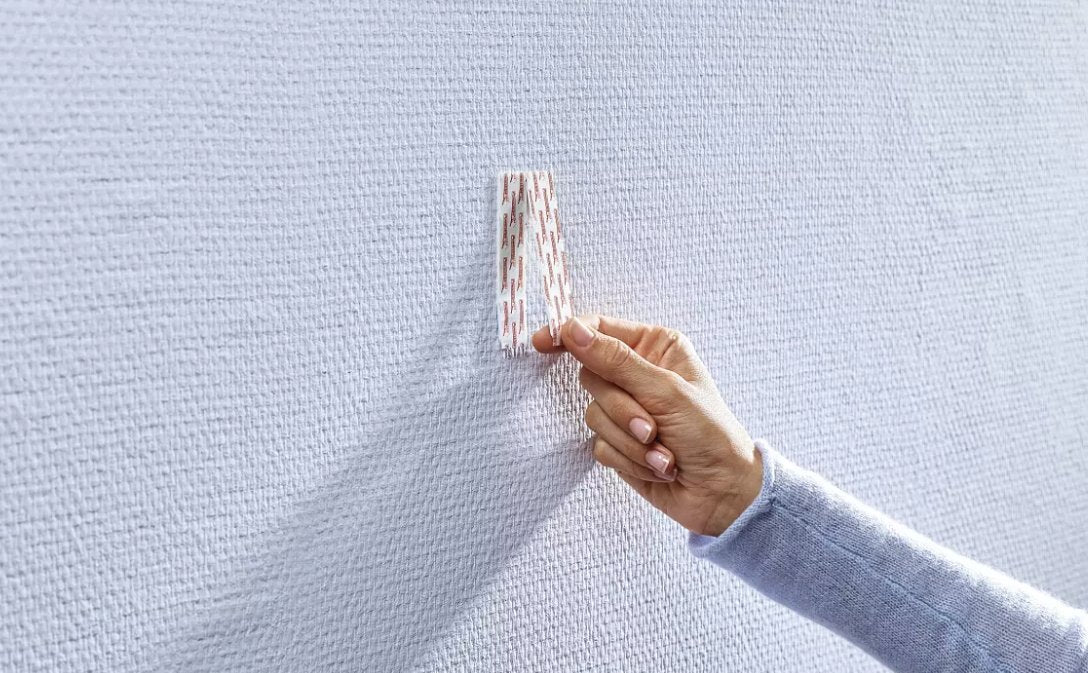 Clavo Adhesivo Ajustable Hasta 2kg Pared Pintada Tesa