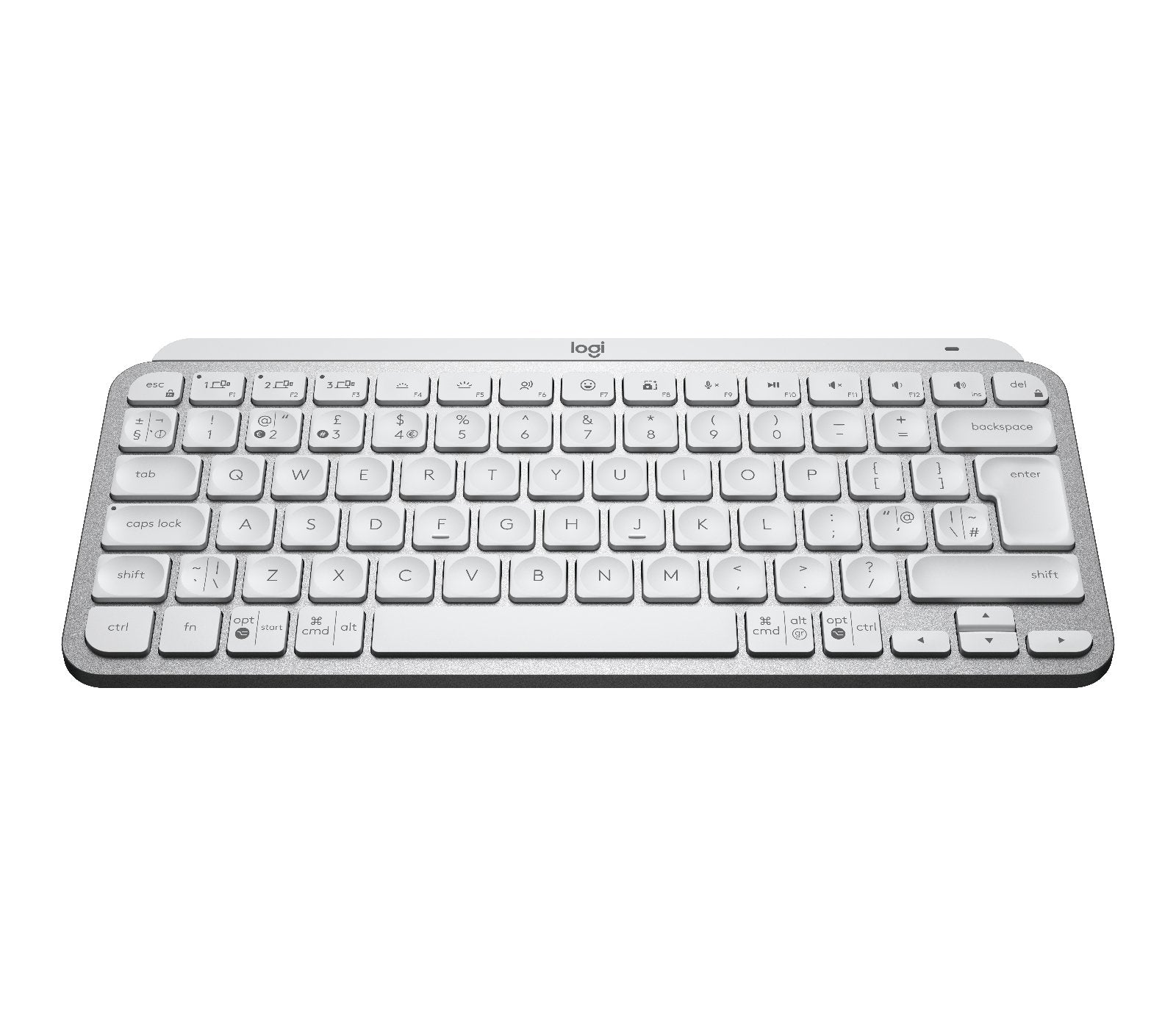 EAN 5099206099005 - Logitech 920-010496 teclado Universal RF Wireless + Bluetooth QWERTY Inglés del Reino Unido Gris imagen 1