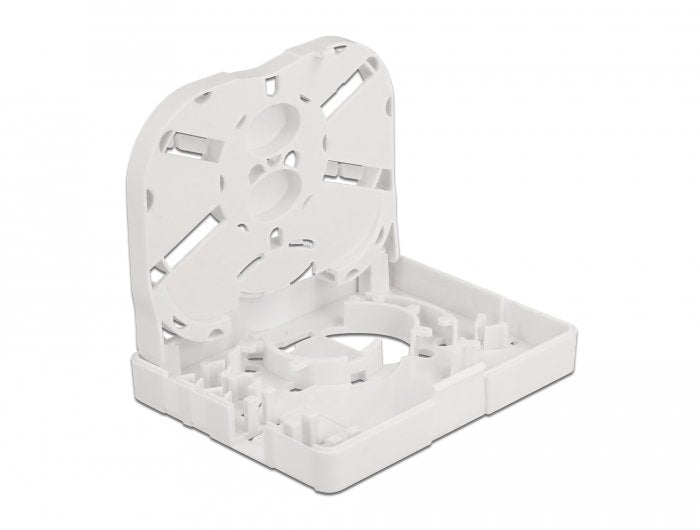Lwl Anschlussdose Zur Wandmontage Für 2 X Sc Simplex Oder Lc Duplex Weiss
