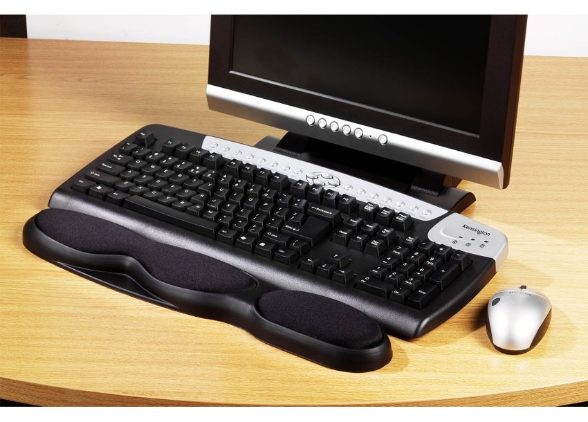 Kensington Reposamuñecas Gel Teclado Negro