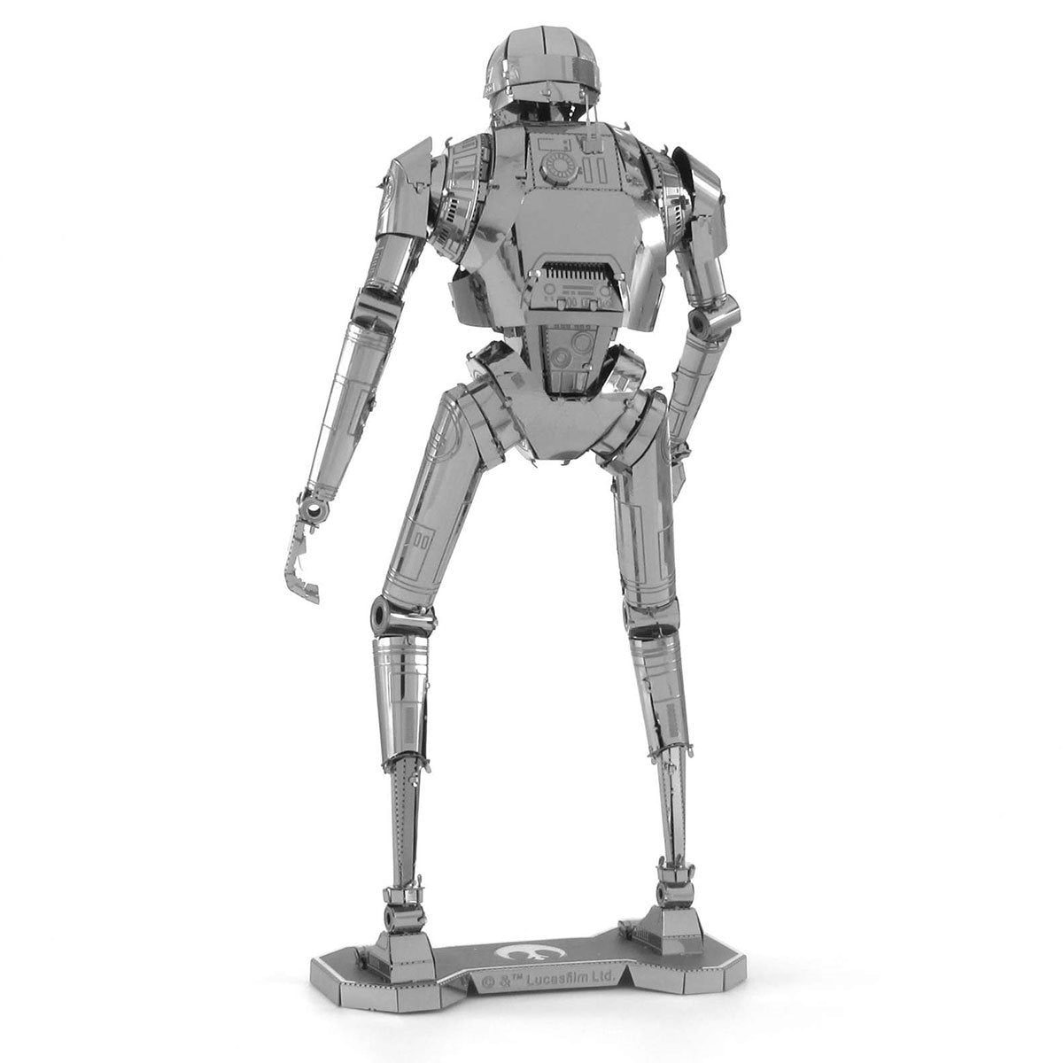 Maqueta 3d Metal Fascinations Star Wars K-2s0 Montaje Sin Pegamento Ni Soldadura Maquetas 3d