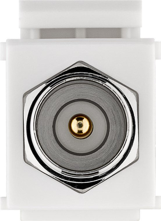 Modulo Keystone Tv/Sat Iec (Antena) Macho > Tipo F Hembra  16.2mm