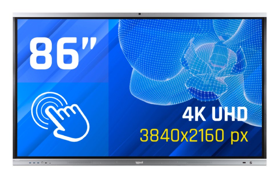 EAN 8435364318829 - iggual Orchid 86" Webcam Panel plano interactivo 2,18 m (86") LED Wifi 400 cd / m² 4K Ultra HD Negro Pant imagen 1
