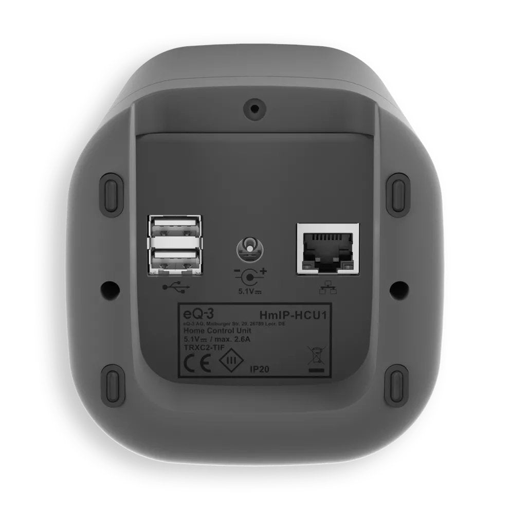 Unidad De Control Del Hogar Homematic Ip Hmip-Hcu1-A , Central Antracita 160692a0