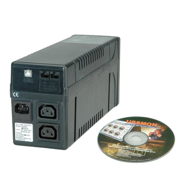 Value Ups 600 - Line Interaktive Usv Mit Usb Port