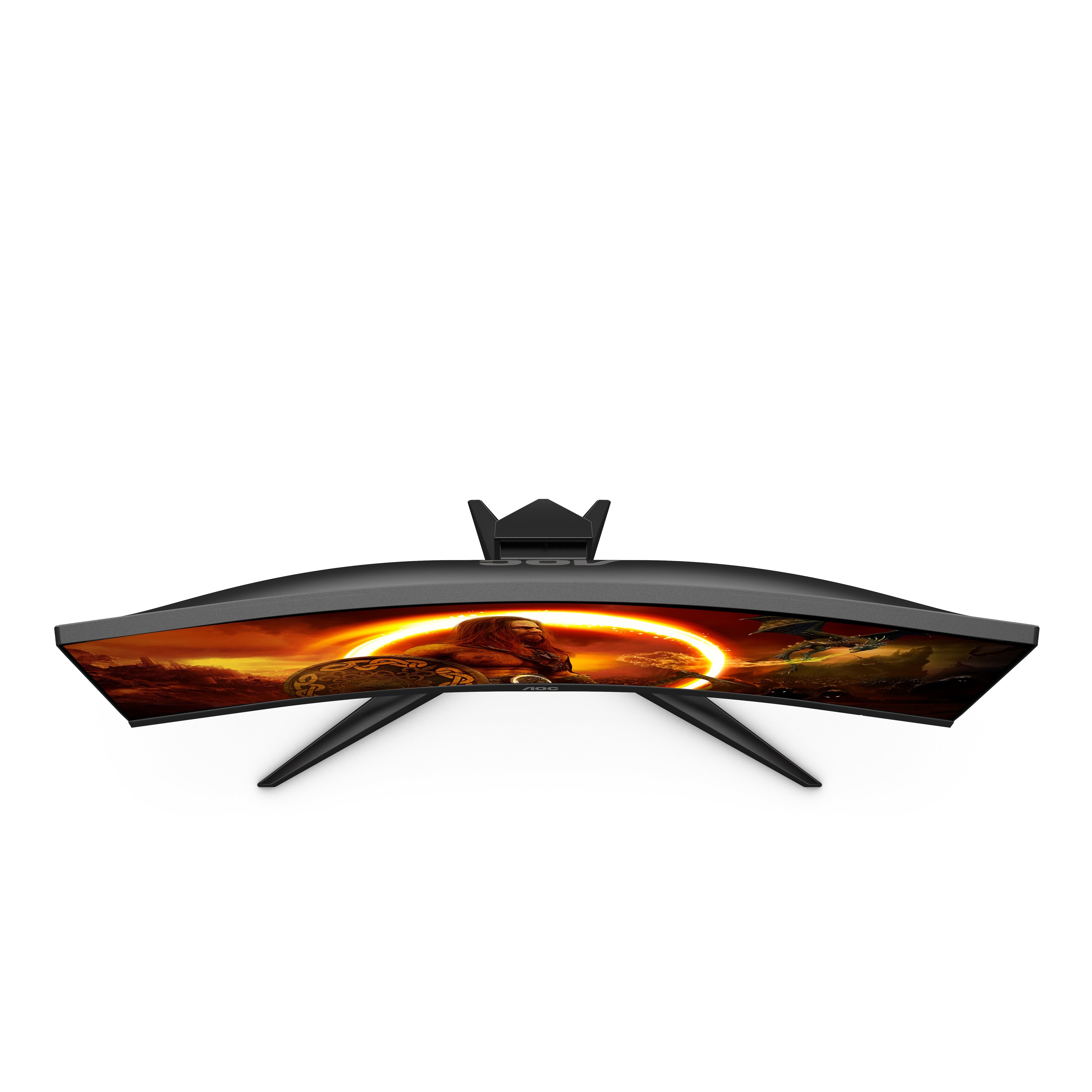 EAN 4038986111300 - AOC G2 C27G2E/BK pantalla para PC 68,6 cm (27") 1920 x 1080 Pixeles Full HD Negro, Rojo imagen 6