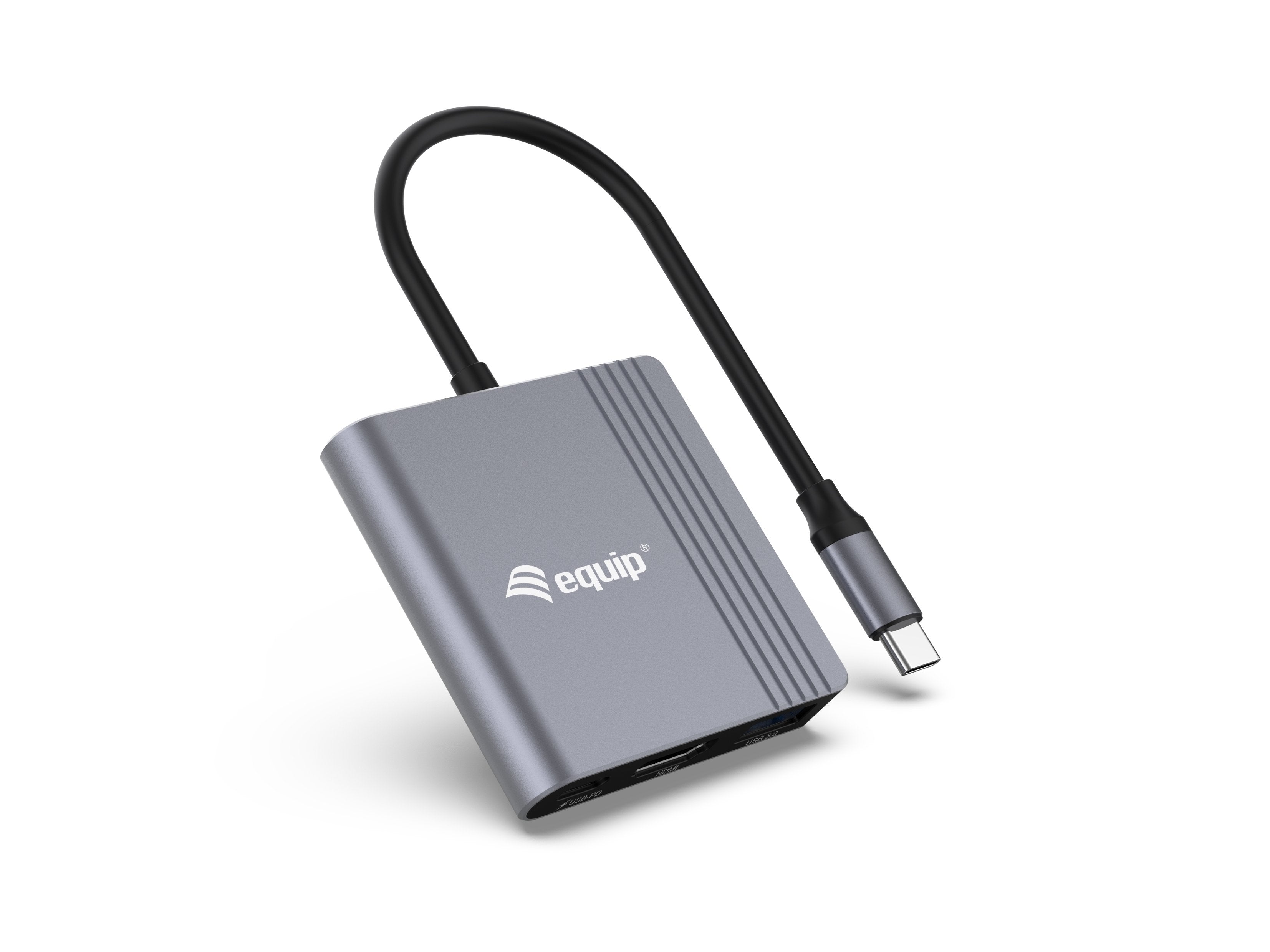 Equip Dock Usb-C->Hdmi,Usb3.0,100wpd 4k60hz 0.15m Gr