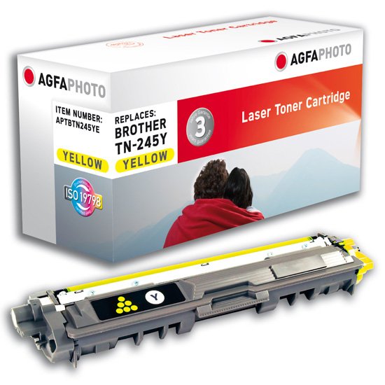 EAN 4250164835536 - AgfaPhoto APTBTN245YE cartucho de tóner 1 pieza(s) Amarillo imagen 1