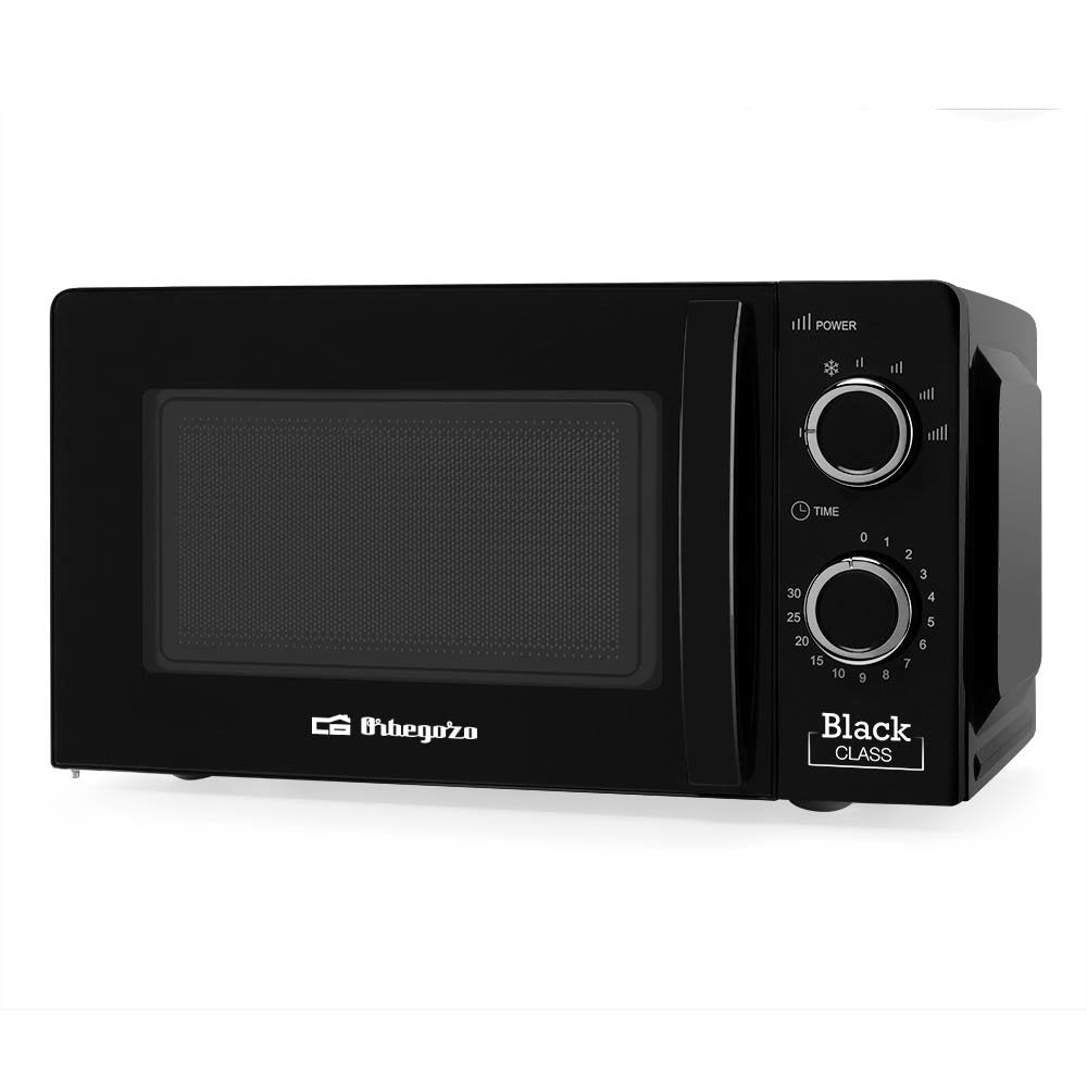 Orbegozo Negro Mi2117 Microondas De 20 Litros De Capacidad Con Temporizador