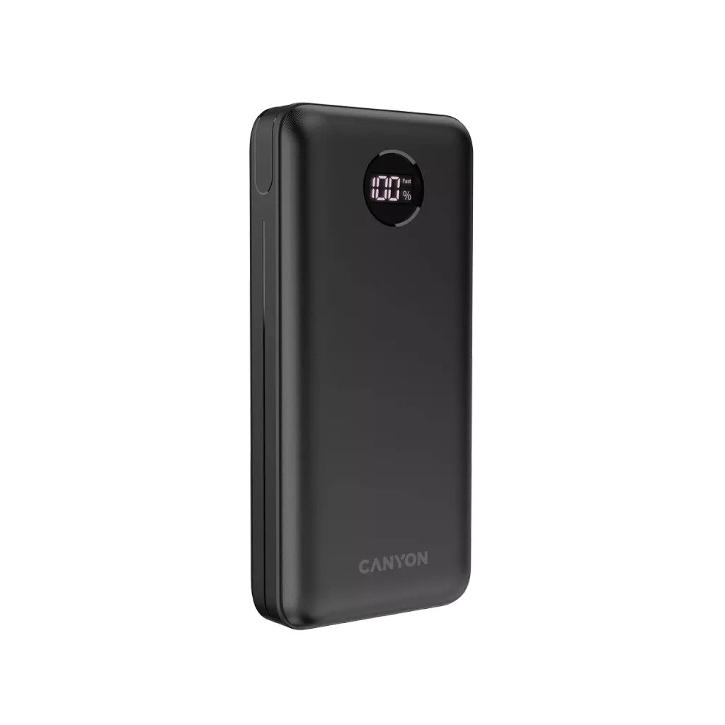 Canyon Powerbank Pb-2002 20000 Mah Pd Qc Display Negro Retail
