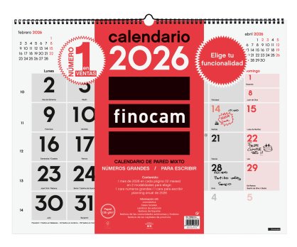 EAN 8422952403265 - Finocam 780020026 calendario imagen 1