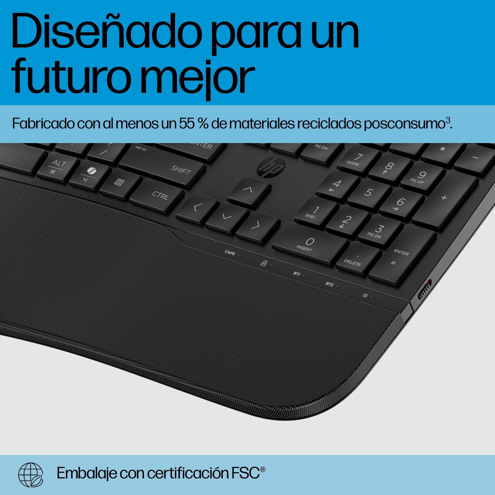 Hp Combo 685 Teclado Español  + Raton Modo Dual Comfort Inalambricos
