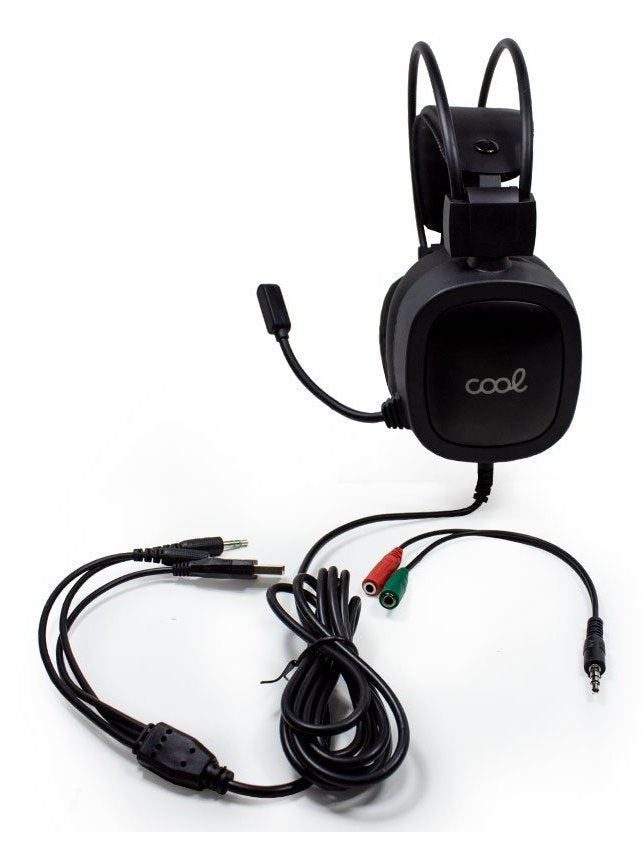 Auriculares Stereo Gaming Cool Houston Iluminación + Adapt. Audio
Auriculares Gaming Cool Houston Con Micrófono Incorporado De Alta Calidad, Con Varilla Ajustable. Ideal Para Escuchar Música, Usar En Videojuegos O Ver Pel&Iacu