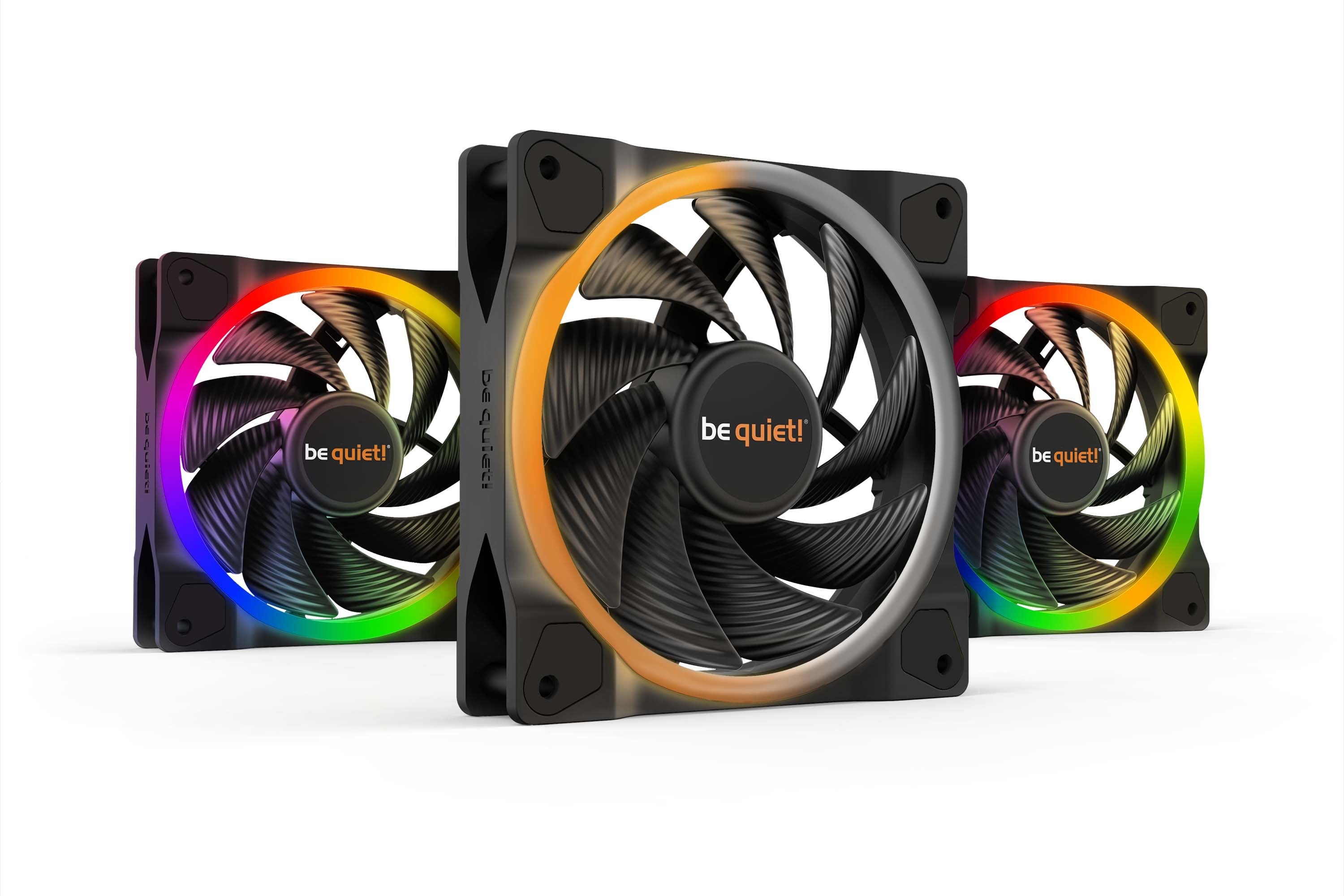 Ventilador 120x120 Bequiet Light Wings High Speed