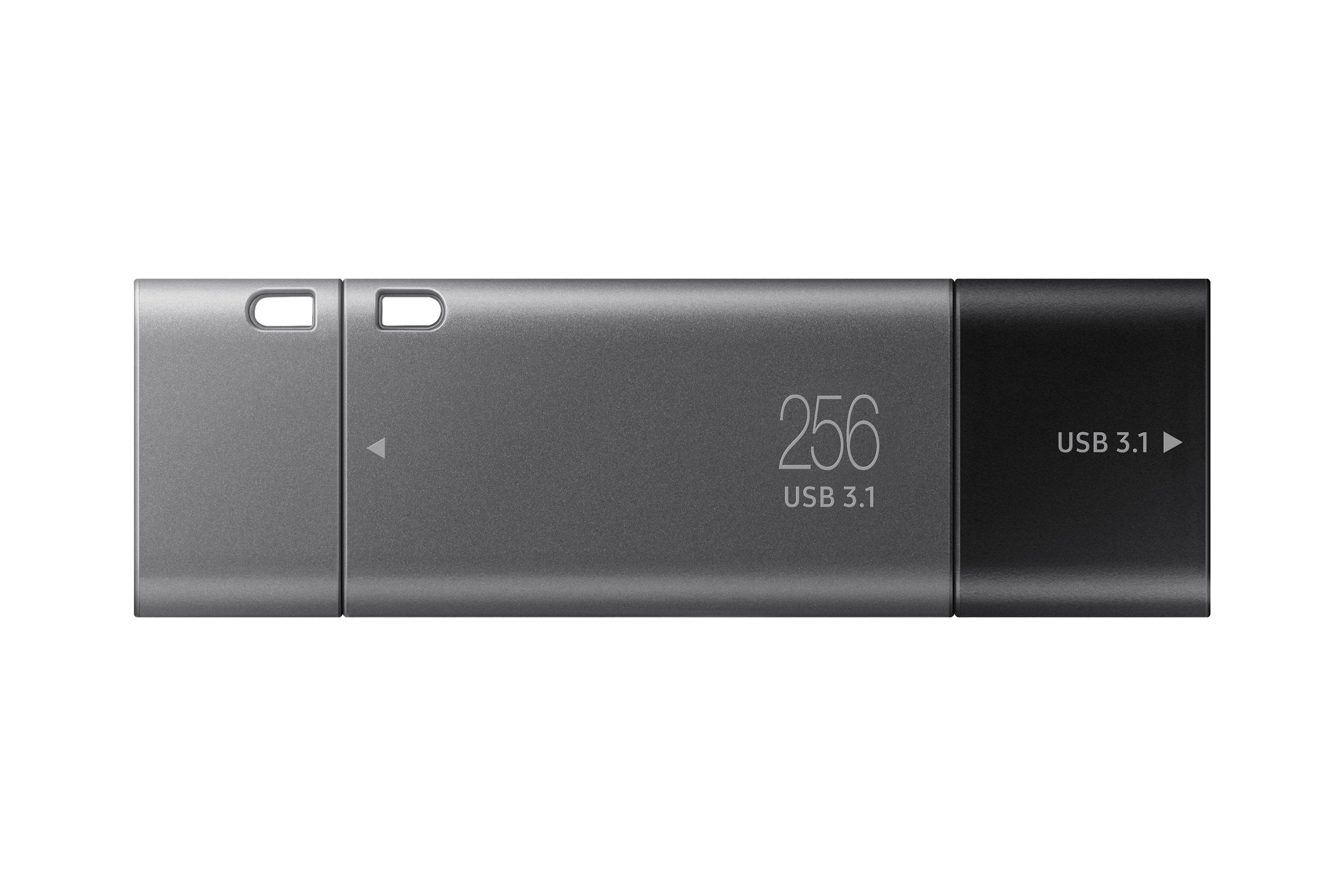 EAN 8801643233655 - Samsung MUF-256DB unidad flash USB 256 GB USB Type-A / USB Type-C 3.2 Gen 1 (3.1 Gen 1) Negro, Plata imagen 2