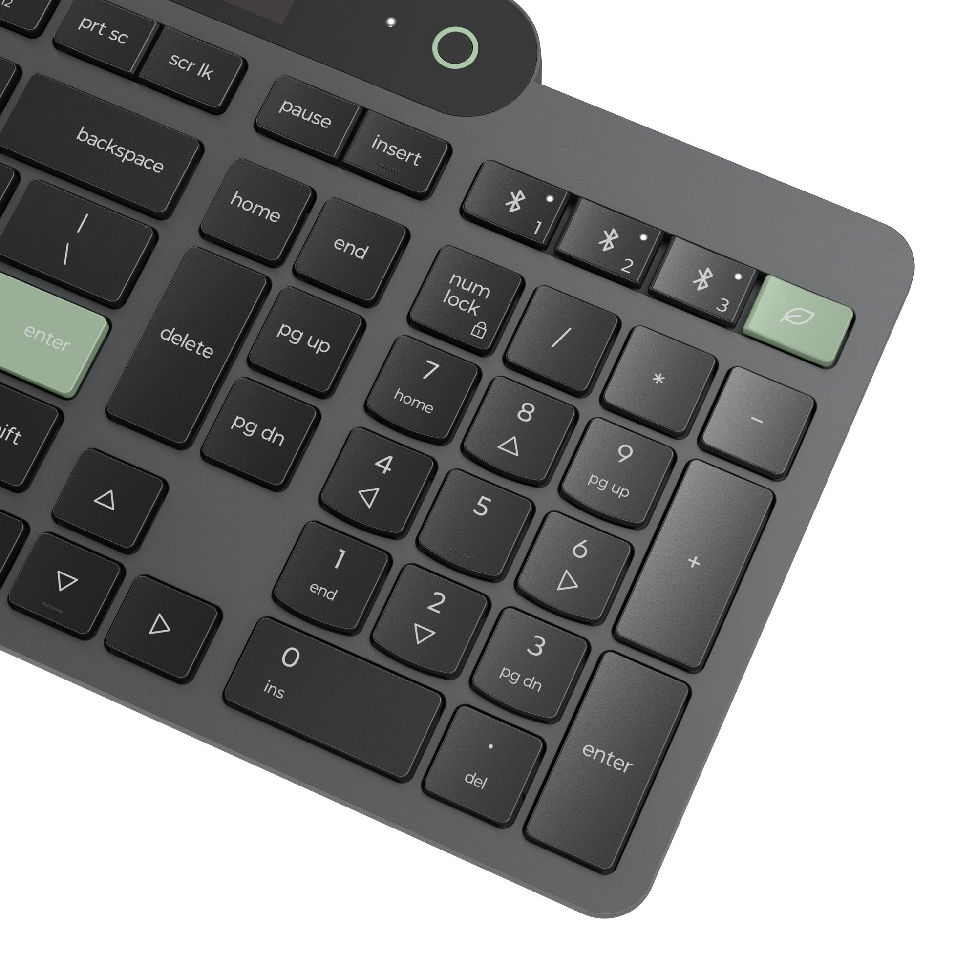 Lenovo 4y41r69489 Teclado Hogar / Oficina Bluetooth Inglés De Ee. Uu. Negro, Verde